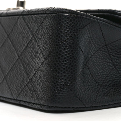 Chanel Caviar Quilted Medium Double Flap Black 10 of 11