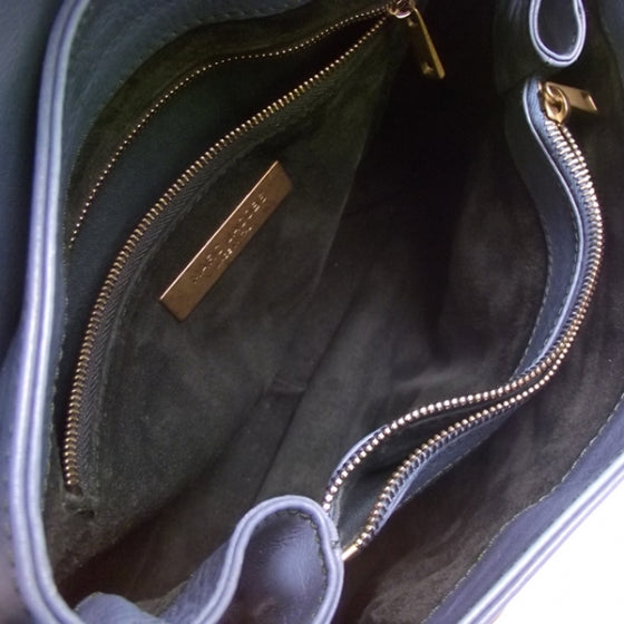 Marc Jacobs Leather Kirsten Petrol Blue 7 of 10