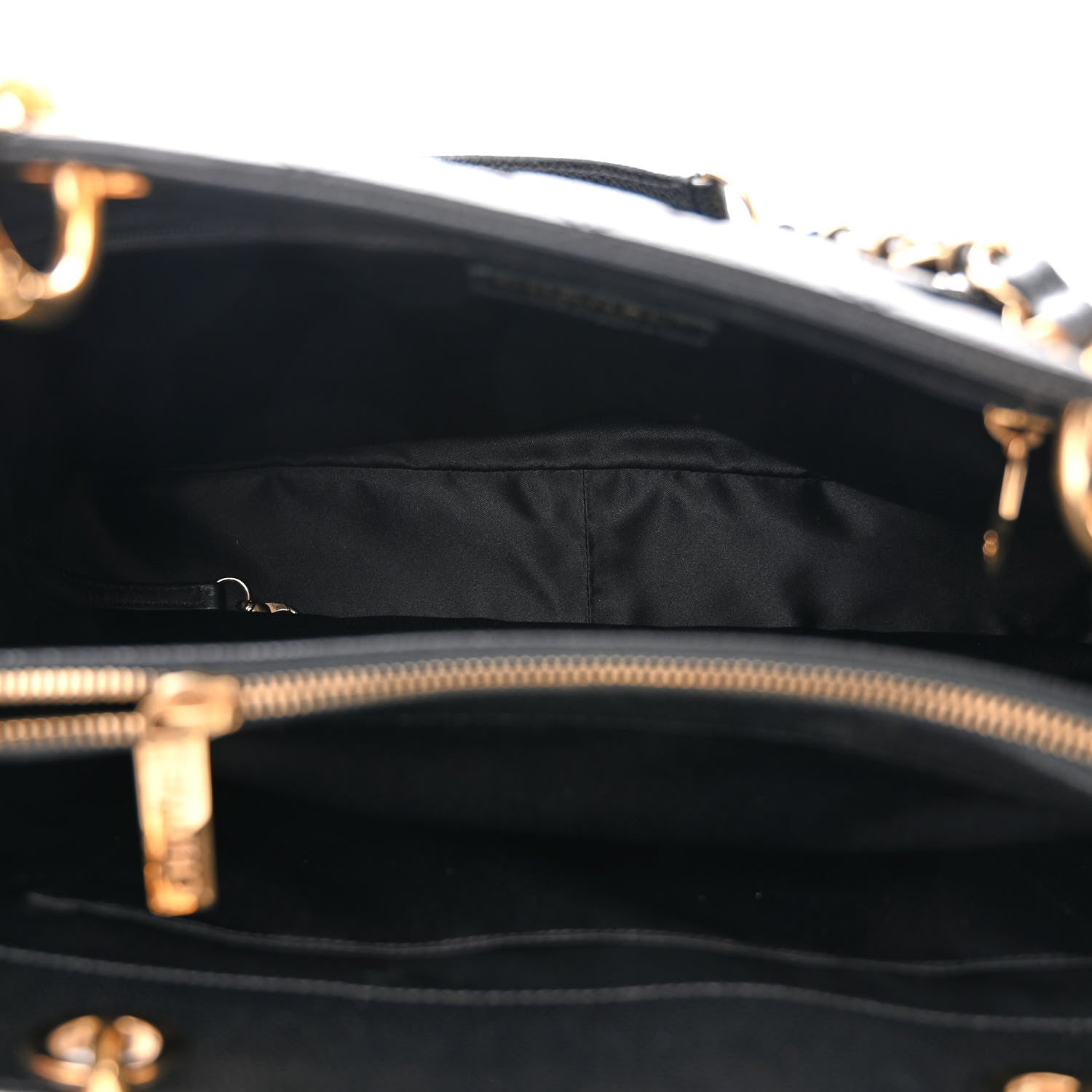 Chanel Caviar Quilted Grand Shopping Tote GST Black 5 of 11
