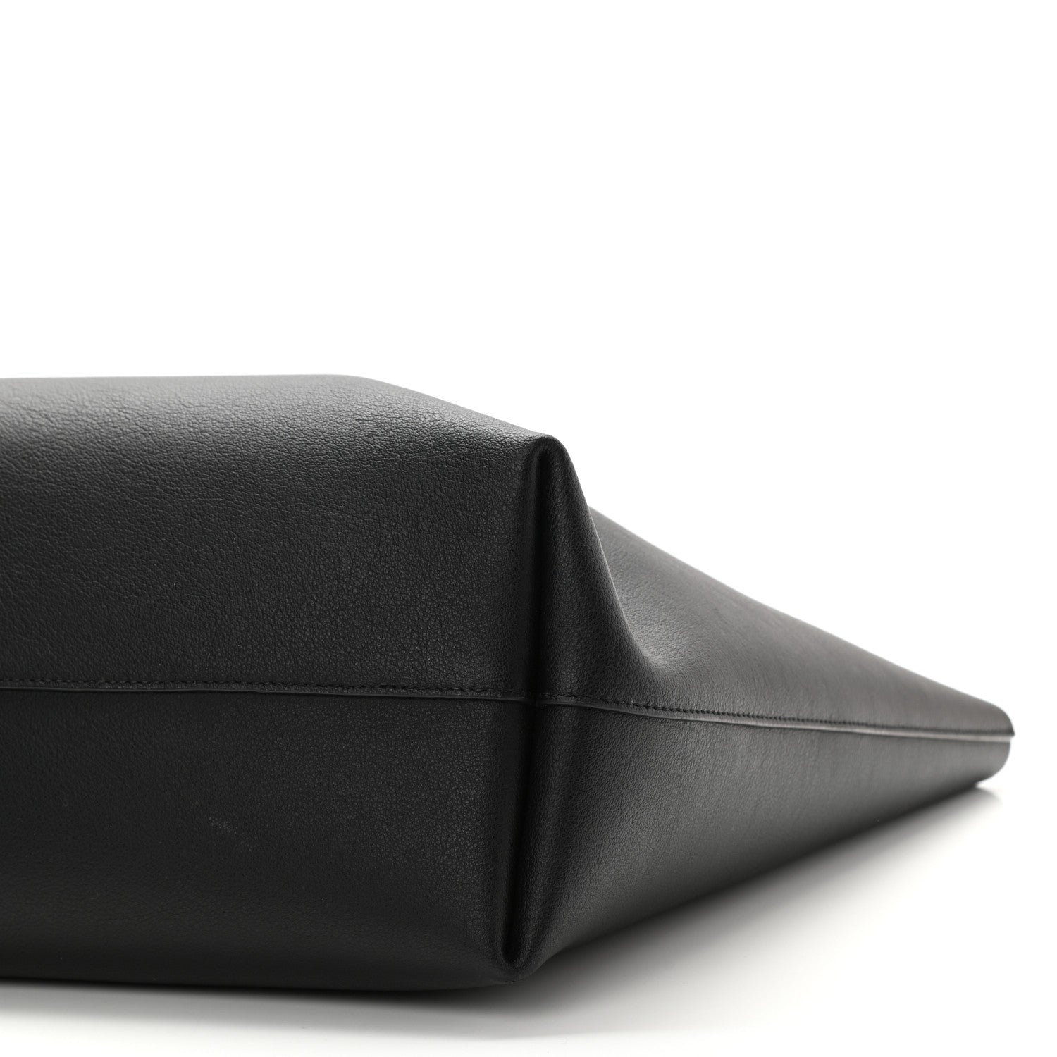 Saint Laurent Calfskin Large Shopping Tote Black 8 of 8