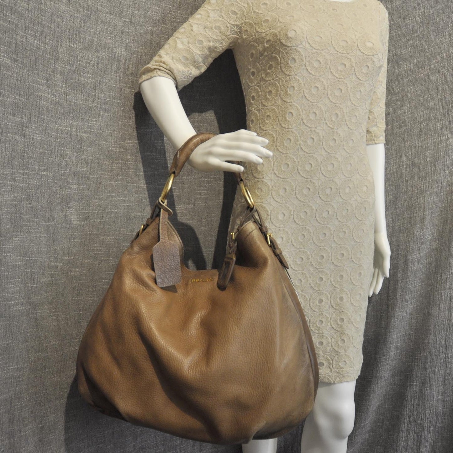 Cervo Antik Hobo Cammello Sfumato