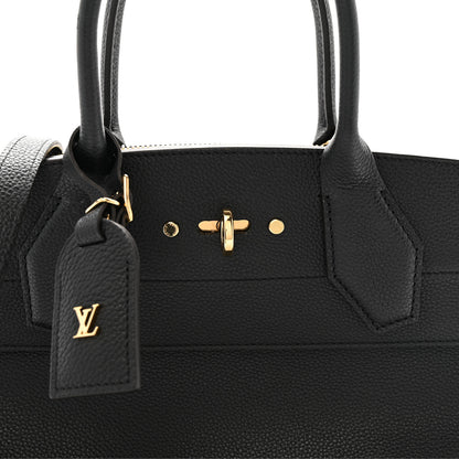 Louis Vuitton Taurillon City Steamer MM Black 7 of 9