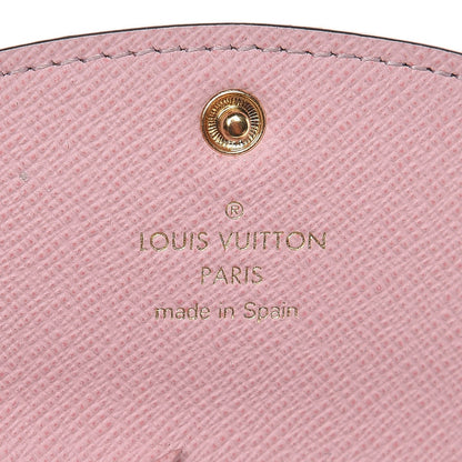 Louis Vuitton Damier Ebene Rosalie Coin Purse Rose Ballerine 6 of 8