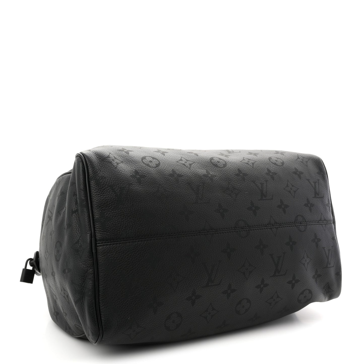 Calfskin Monogram Speedy P9 Bandouliere 40 Ultra Black