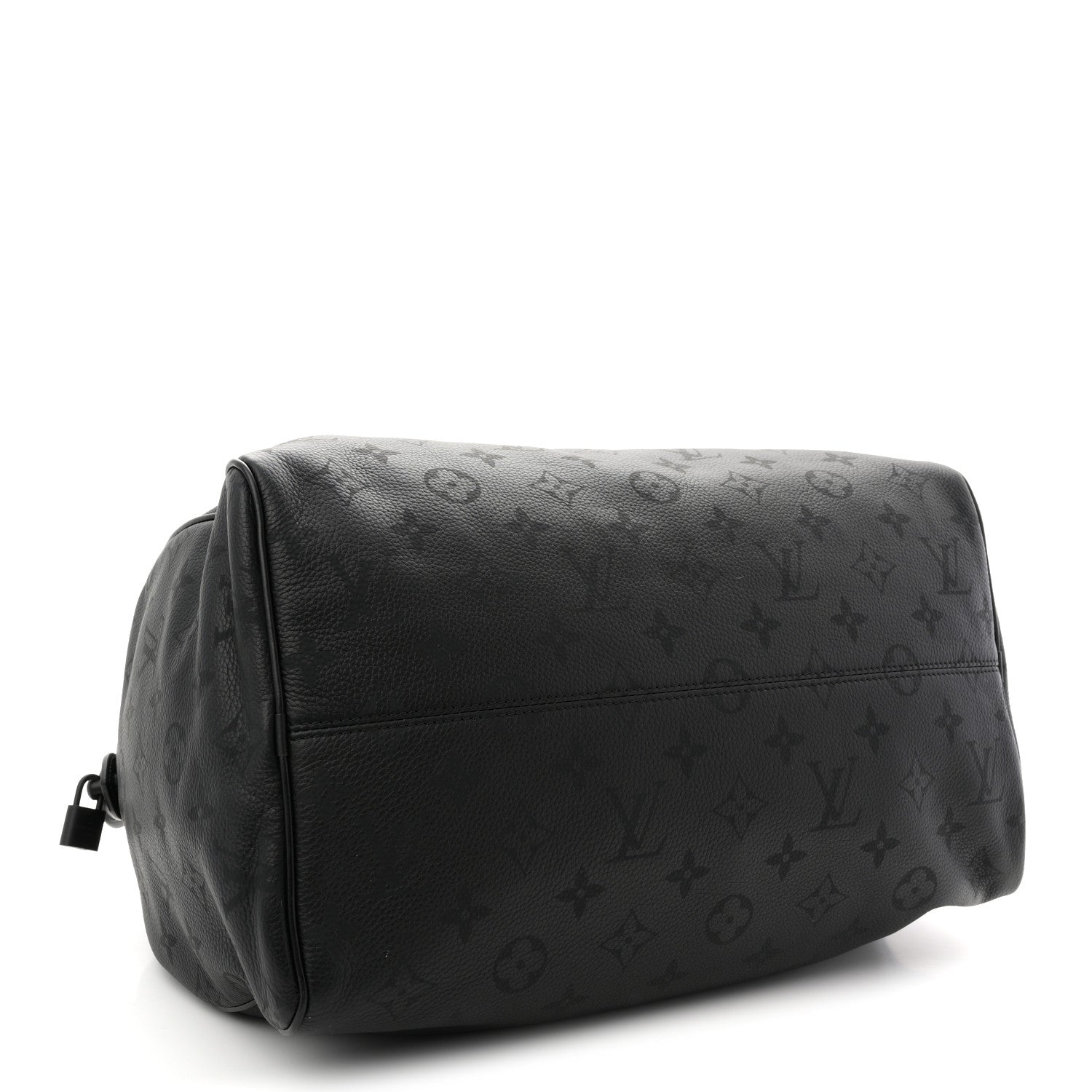 Louis Vuitton Calfskin Monogram Speedy P9 Bandouliere 40 Ultra Black 5 of 18