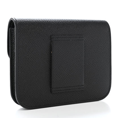 Hermes Epsom Constance Slim Wallet Black 2 of 4