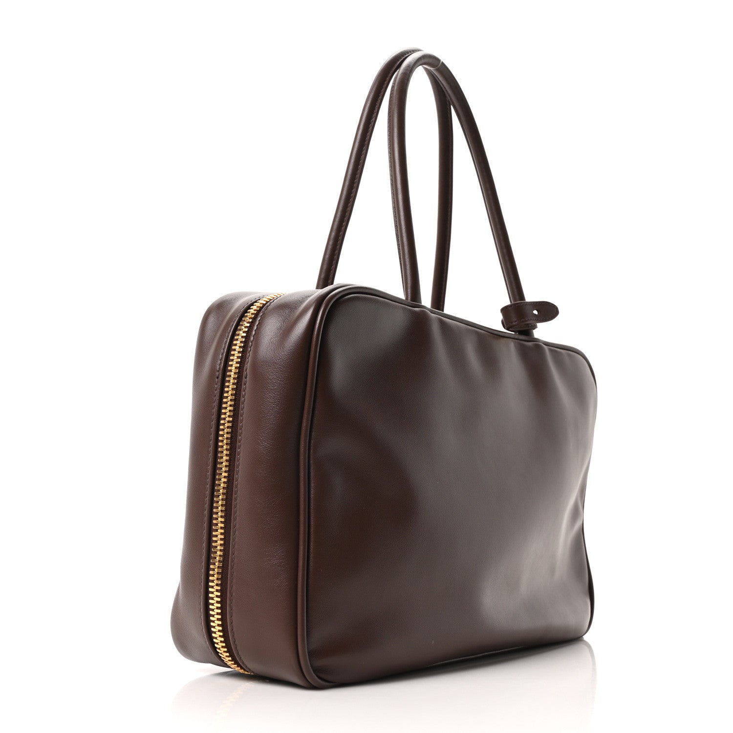 Miu Miu Soft Calf Softy Large Beau Top Handle Bag Radica 3 of 9