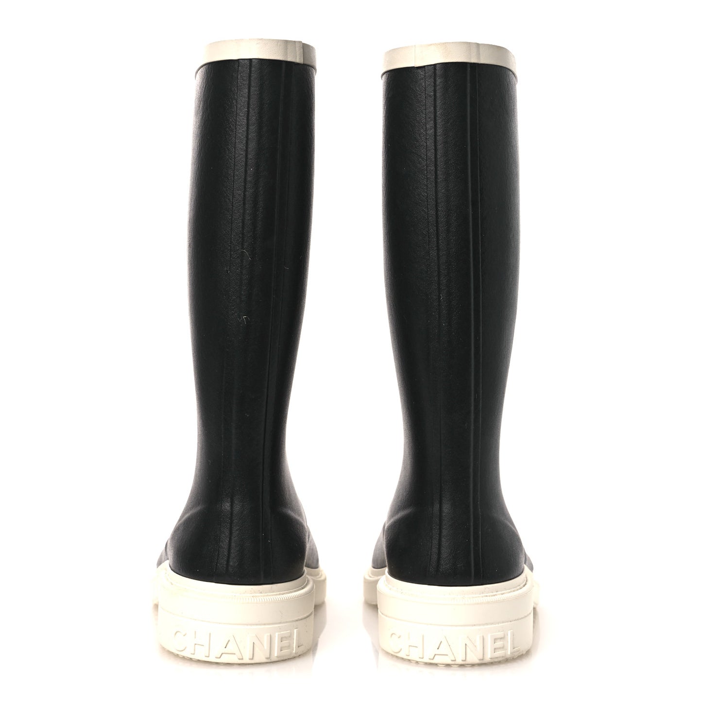 Caoutchouk CC High Boots 41 Black White