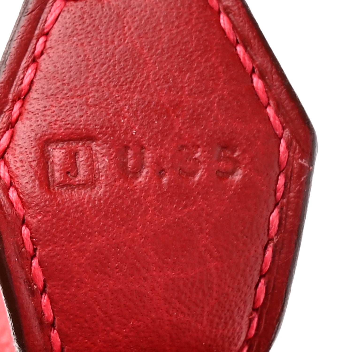 Hermes Taurillon Clemence Bolide 31 Rouge Garance 7 of 14