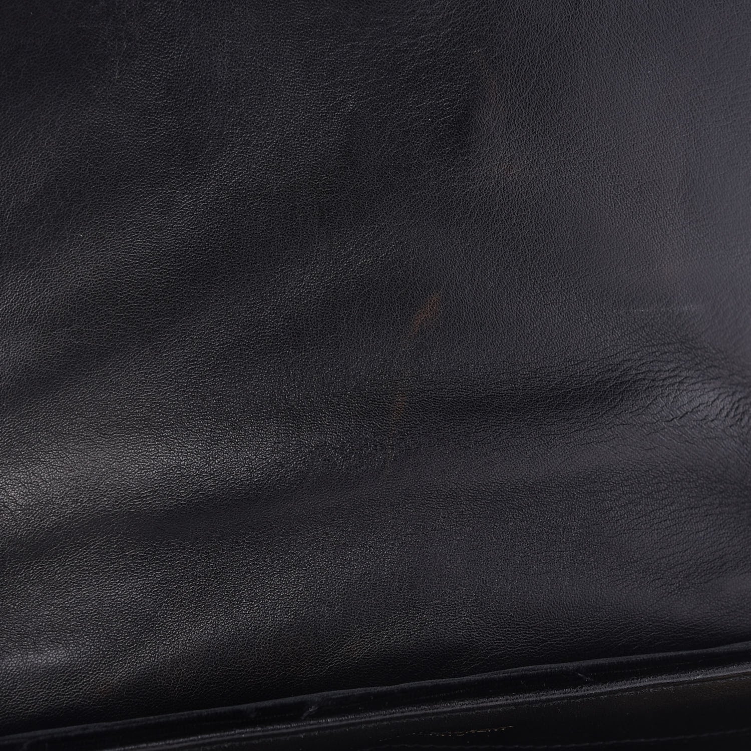 Saint Laurent Velvet Y Quilted Monogram Small Loulou Chain Satchel Black 9 of 12