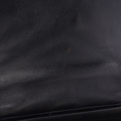 Saint Laurent Velvet Y Quilted Monogram Small Loulou Chain Satchel Black 9 of 12