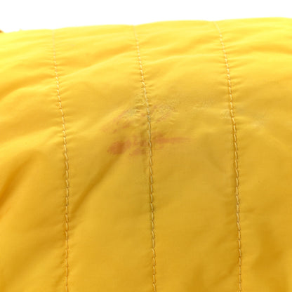 Chanel Nylon Vertical Quilted Jumbo Flap Yellow 16 of 16