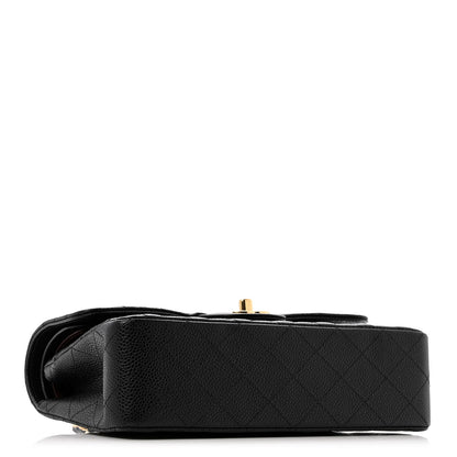 Chanel Caviar Quilted Small Double Flap Black 3 of 12
