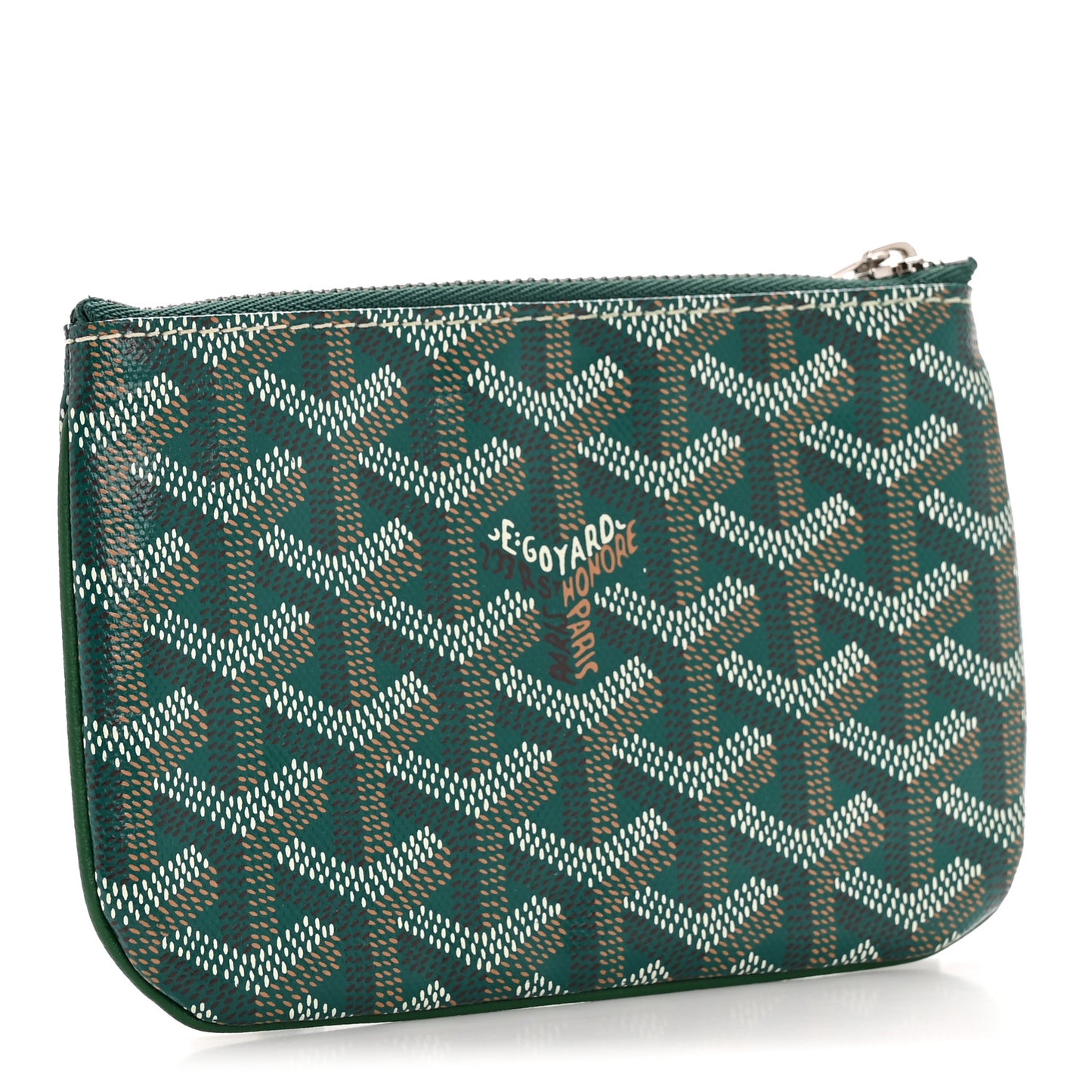 Goyardine Mini Senat Pochette Green