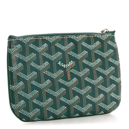 Goyard Goyardine Mini Senat Pochette Green 3 of 8