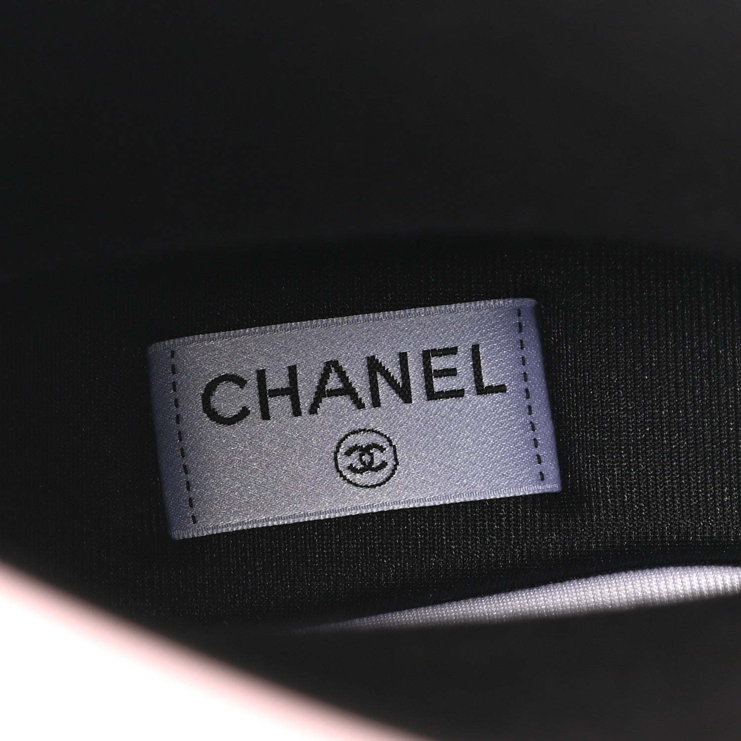 Chanel Caoutchouk CC High Boots 41 Light Pink White 8 of 9