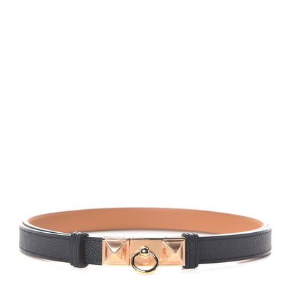 Hermes Epsom Rivale 18 Belt Black 1 of 6