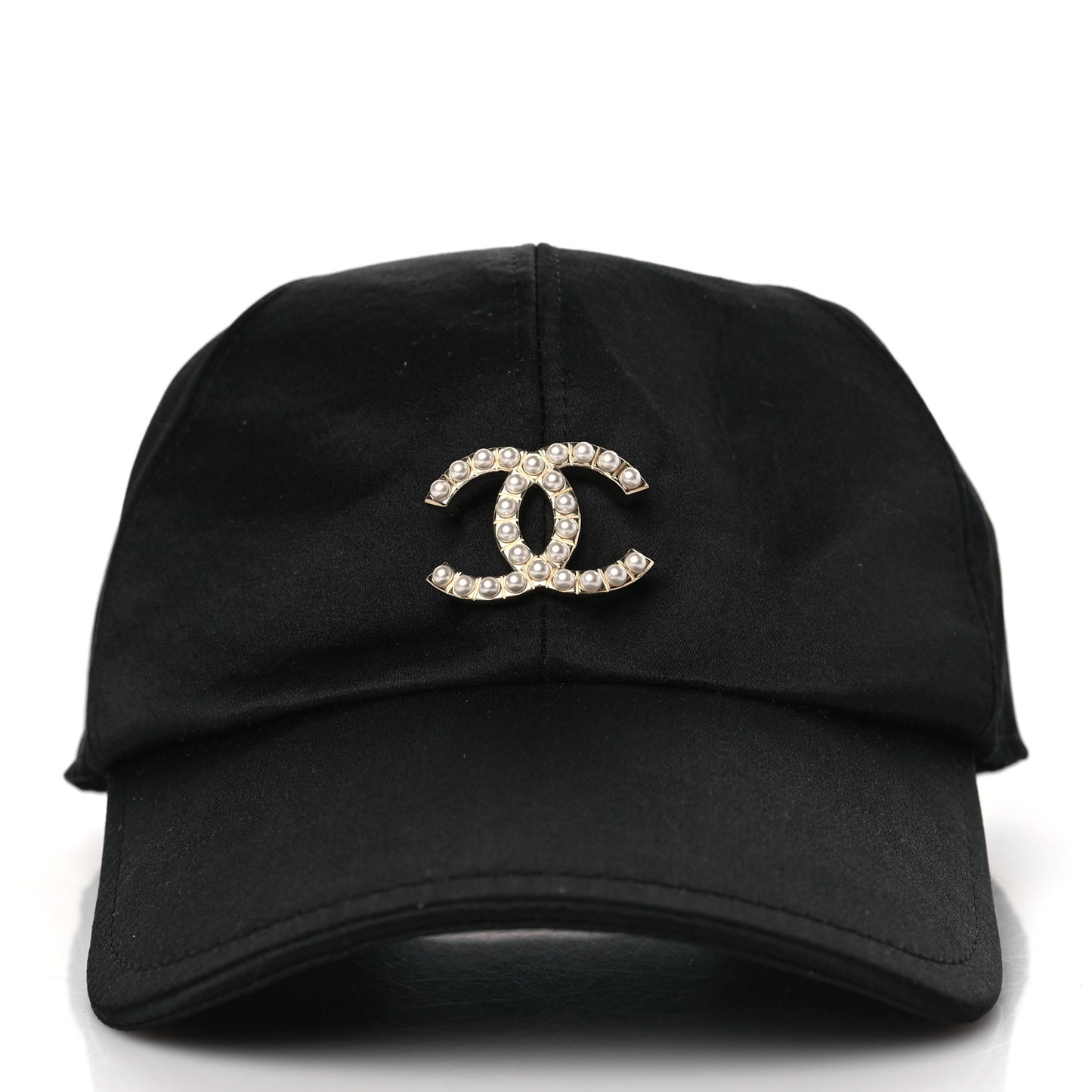 Silk Pearl CC Cap Hat Black