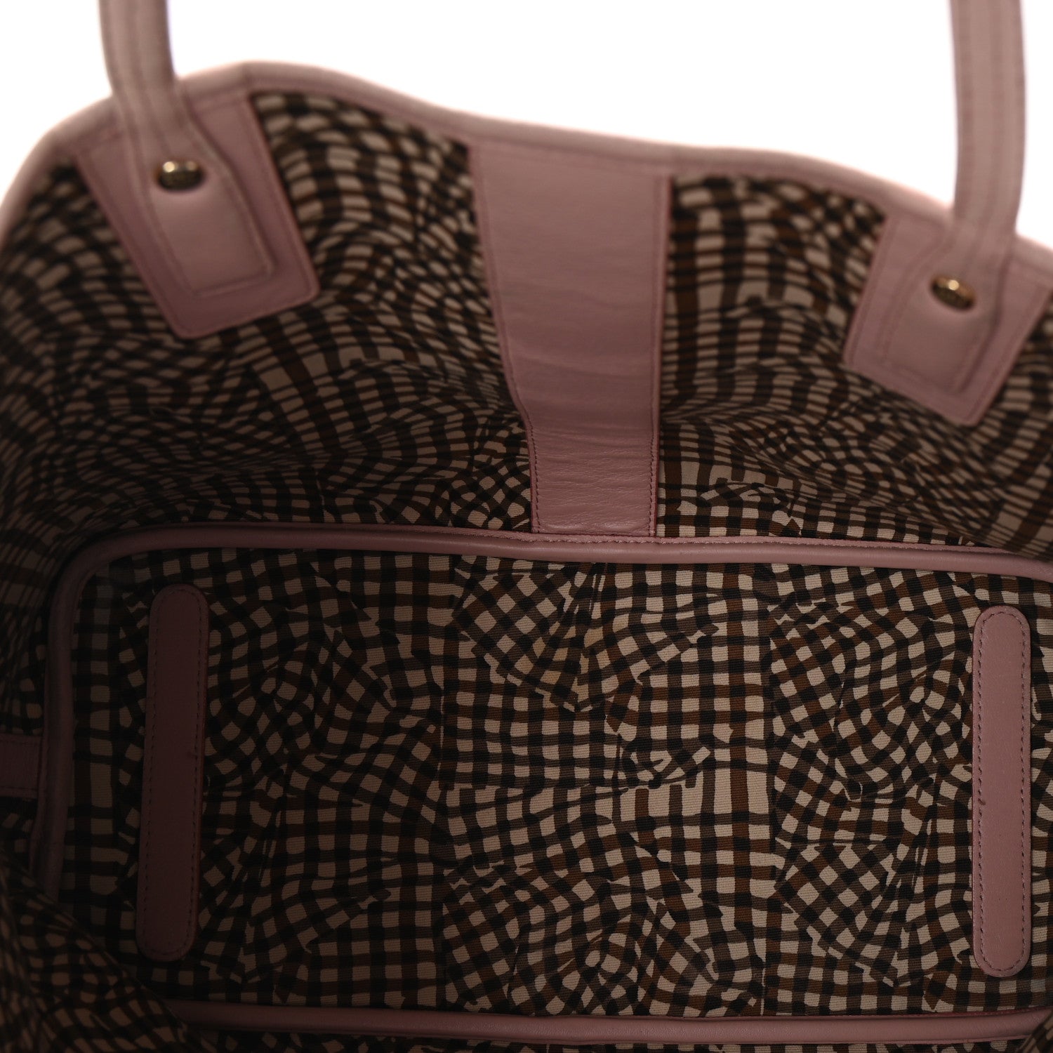 MCM Visetos Medium Liz Reversible Shopper Tote Soft Pink 6 of 10