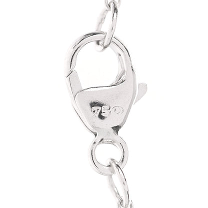 David Yurman 18K White Gold Diamond Cable Collectibles Pave Charm Pendant Necklace 5 of 7