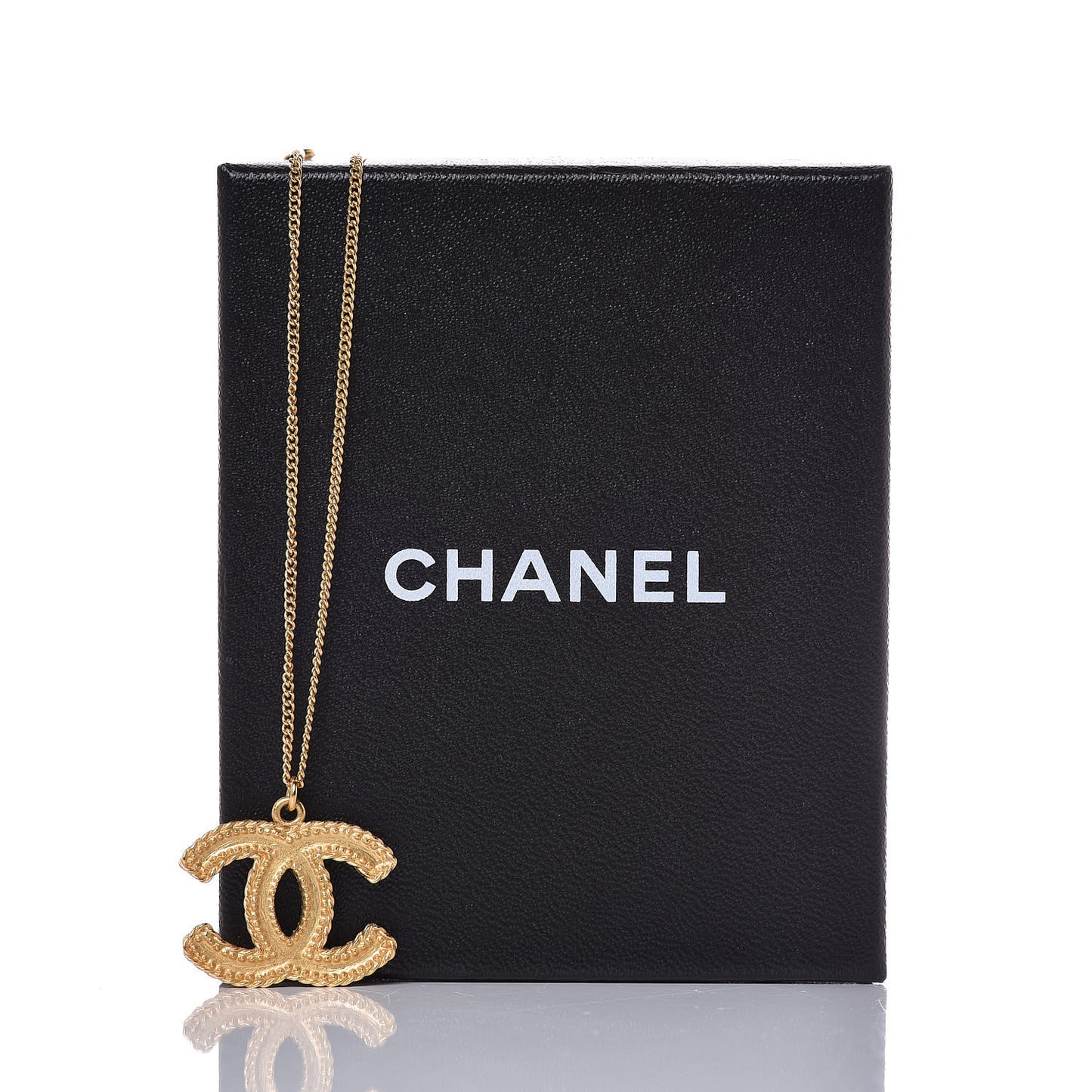 CC Necklace Matte Gold
