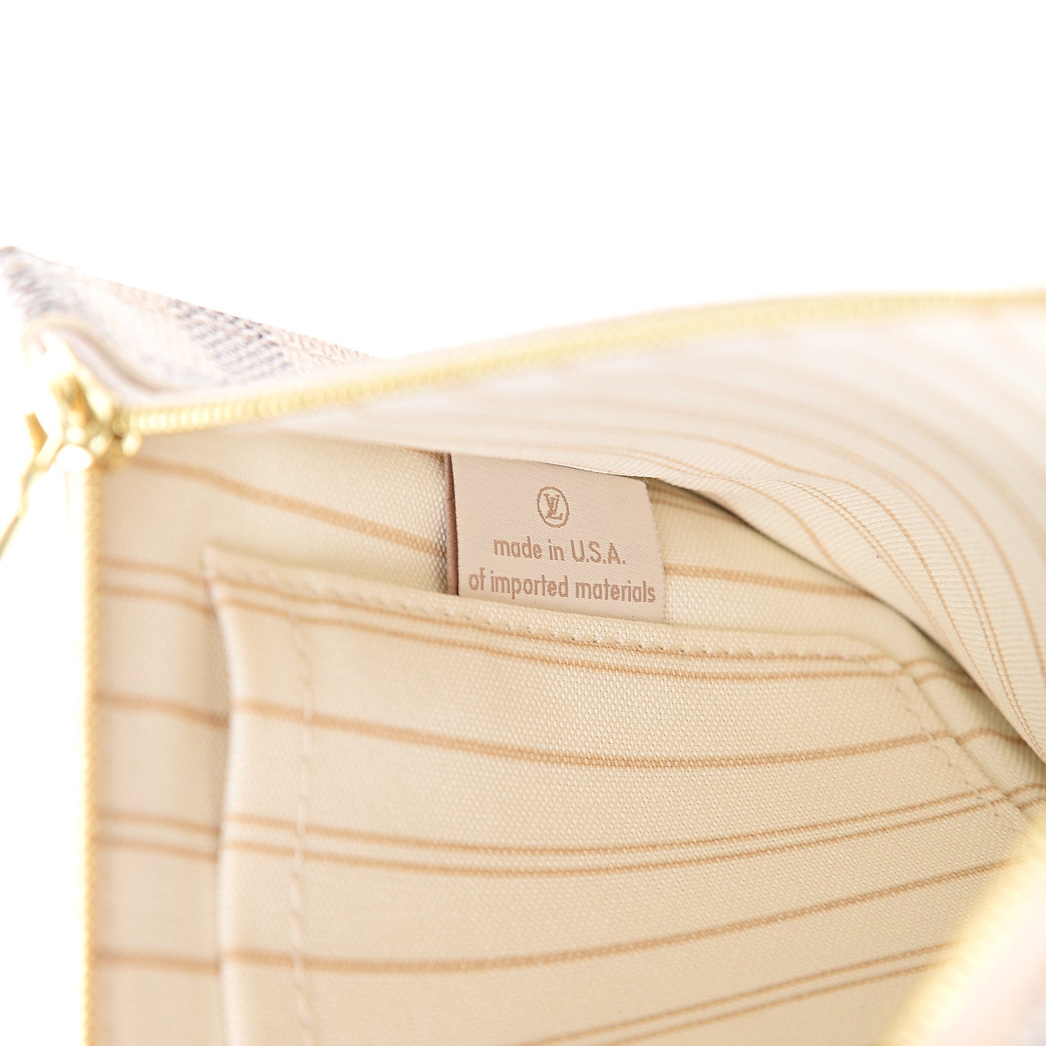 Louis Vuitton Damier Azur Neverfull MM GM Pochette 6 of 8