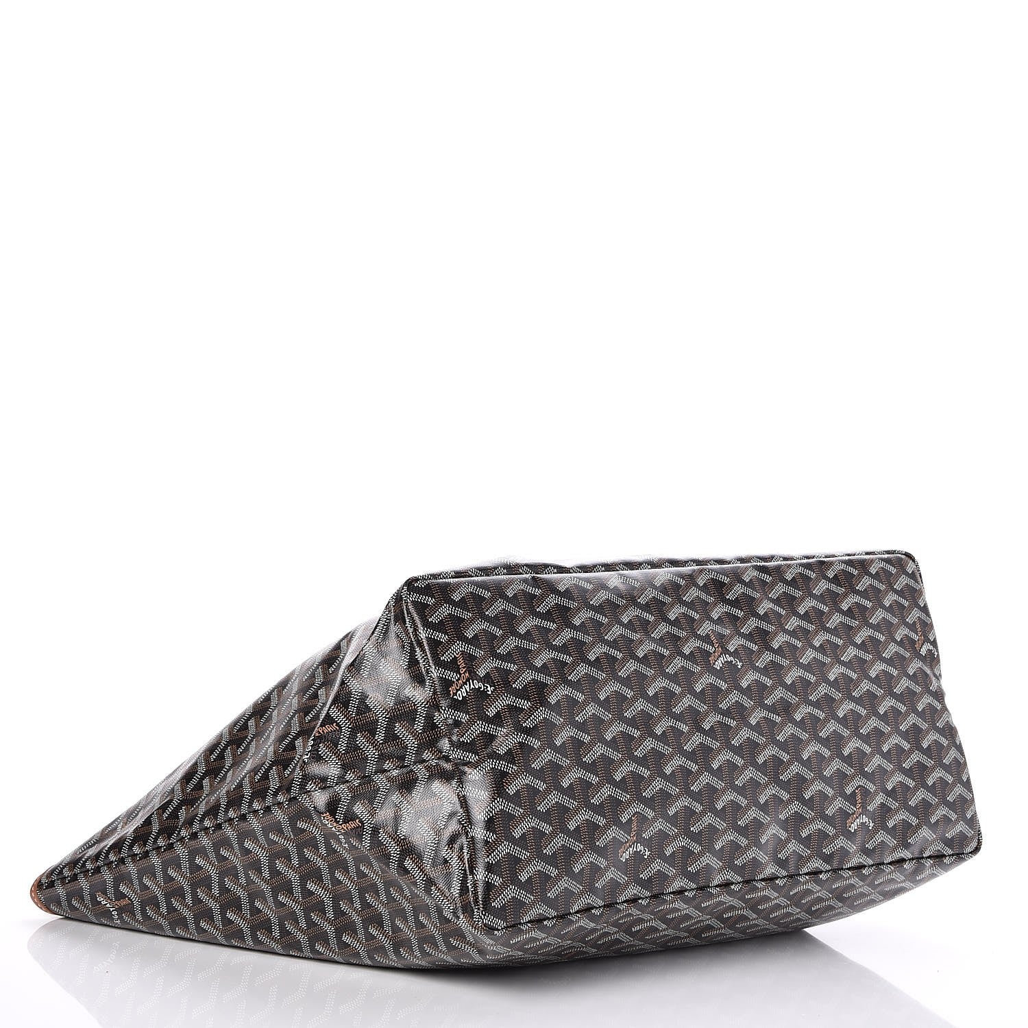 Goyard Goyardine Saint Louis GM Black Gold 4 of 7