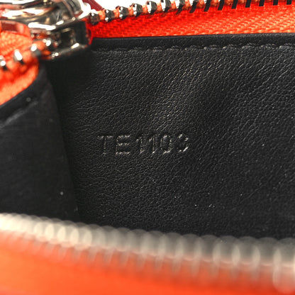 Givenchy Calfskin Zip Pouch Orange 7 of 10