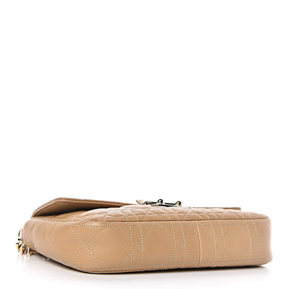 Christian Dior Lambskin Cannage Miss Dior Promenade Pouch Beige 4 of 10
