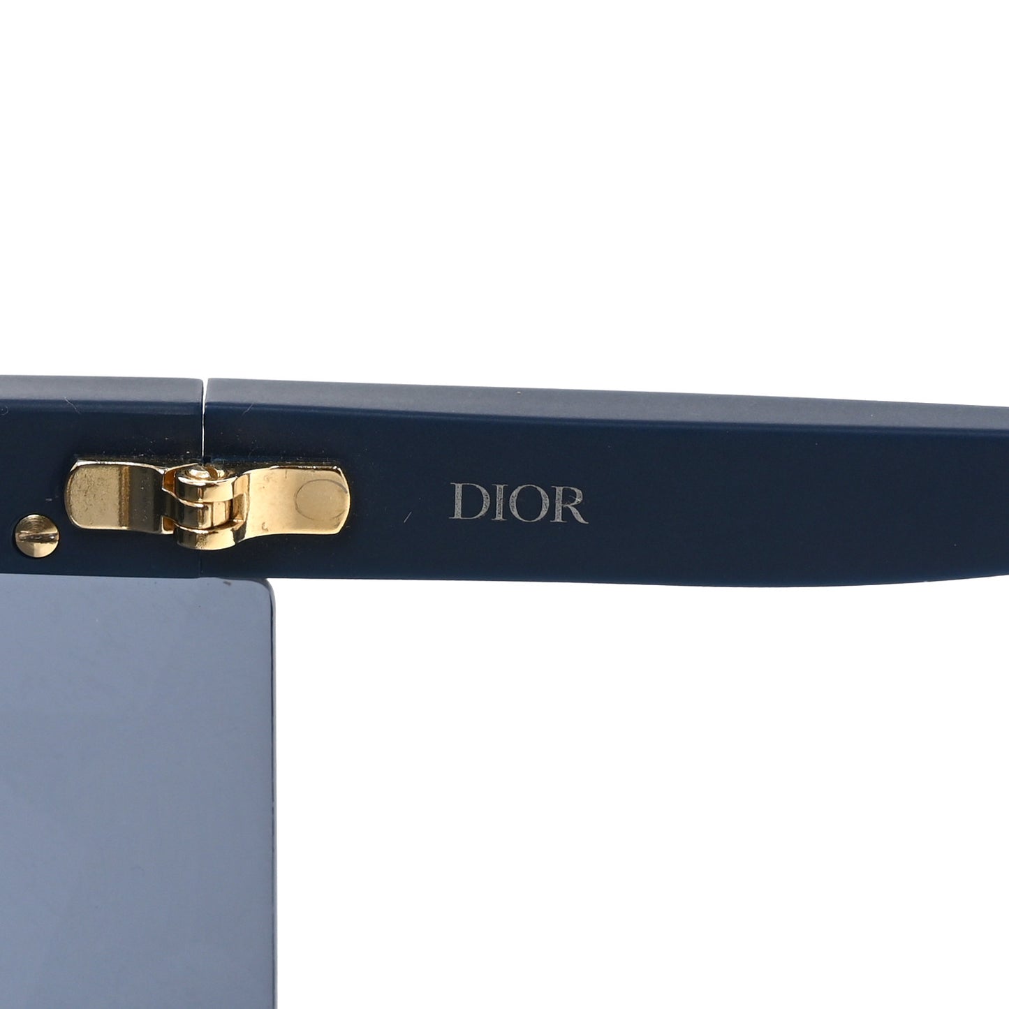 Geometric Diorclub M1U Mask Sunglasses Matte Blue