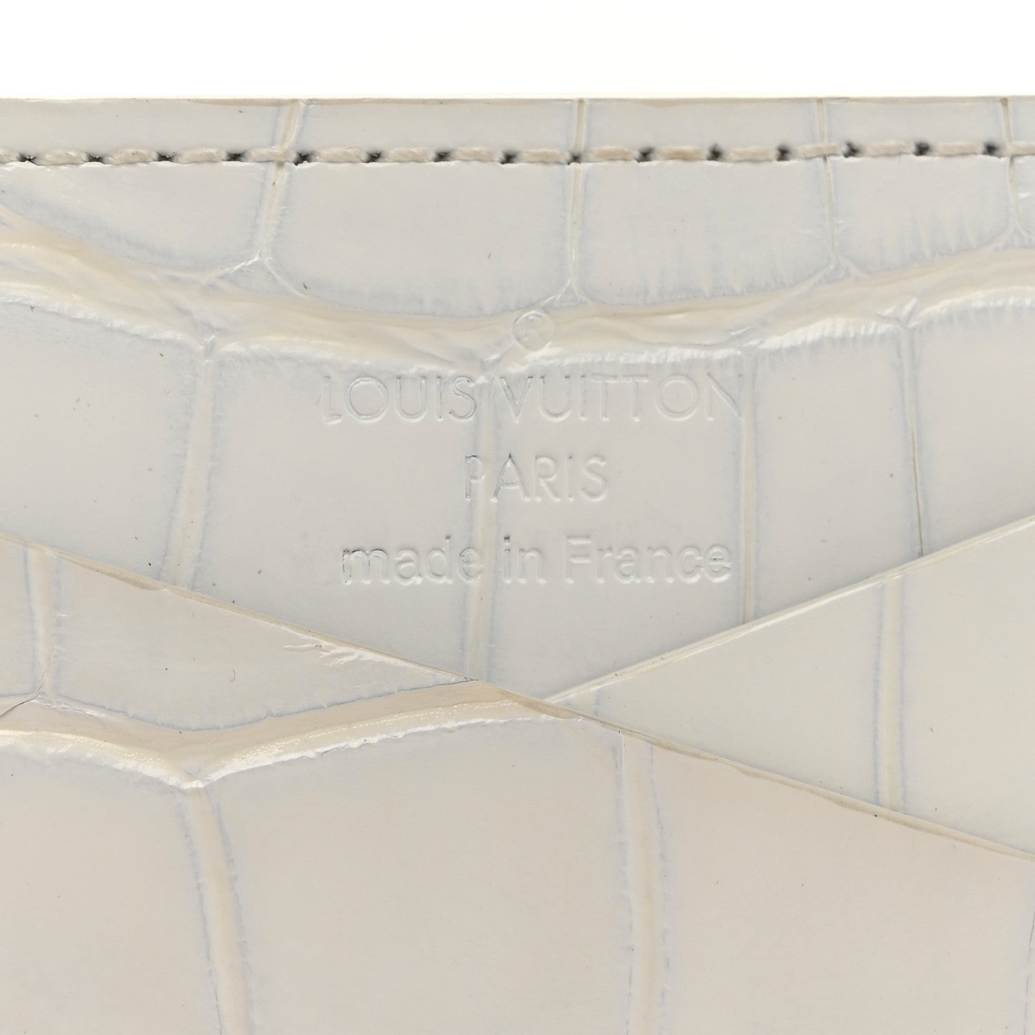 Louis Vuitton Crocodile Card Holder 6 of 6