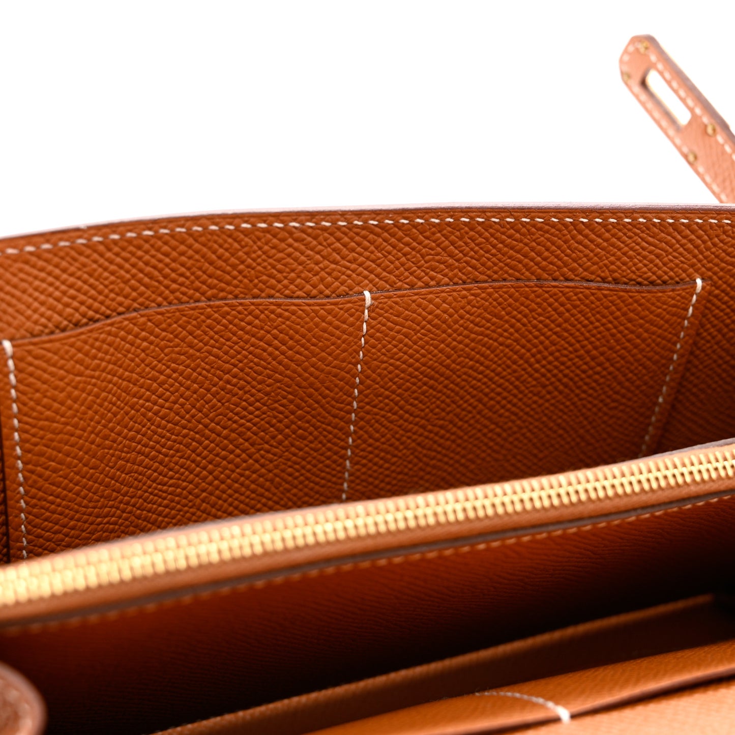 Epsom Kelly Wallet To Go Gold
