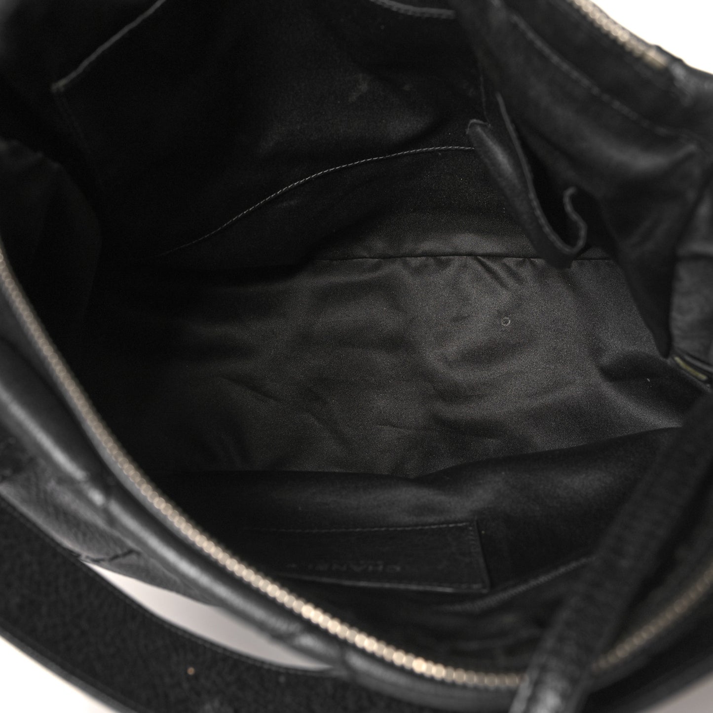 Glazed Calfskin On The Road Hobo Black