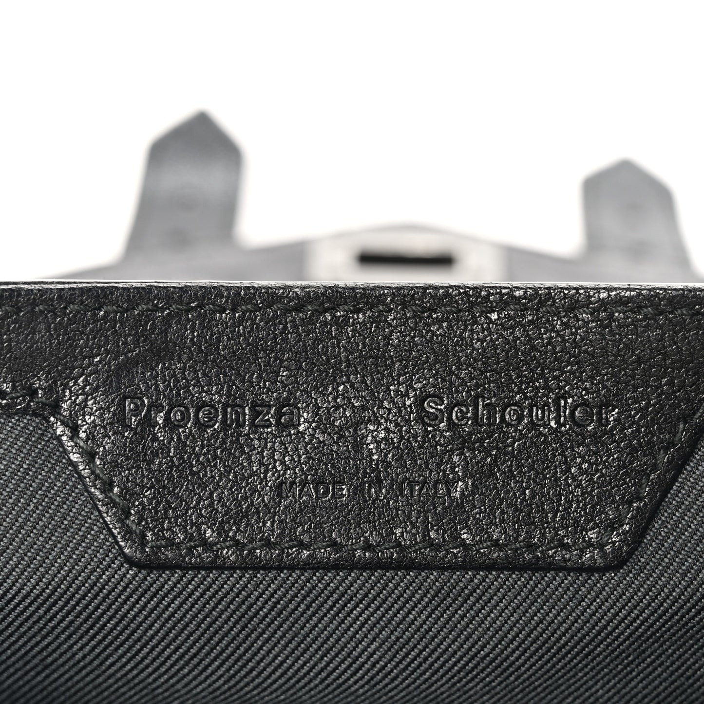 Lambskin Micro PS1 Satchel Black