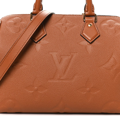 Louis Vuitton Empreinte Monogram Giant Speedy Bandouliere 25 Cognac 6 of 8