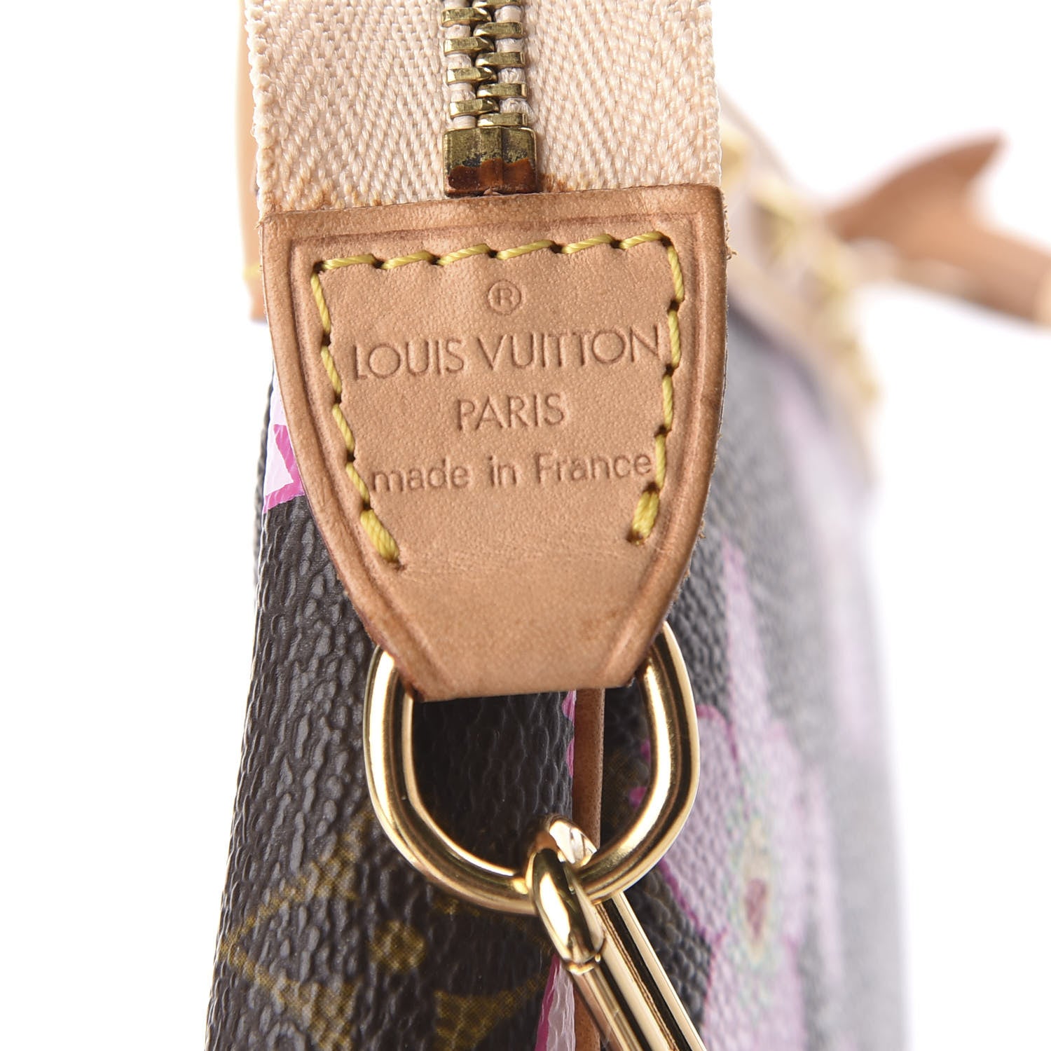Louis Vuitton Monogram Cherry Blossom Pochette Accessories Brown 8 of 9