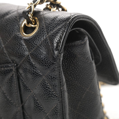 Chanel Caviar Quilted Medium Double Flap Black 18 of 18