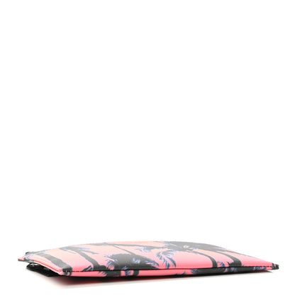 Saint Laurent Nylon Palm Tree Print Zip Pouch 4 of 6