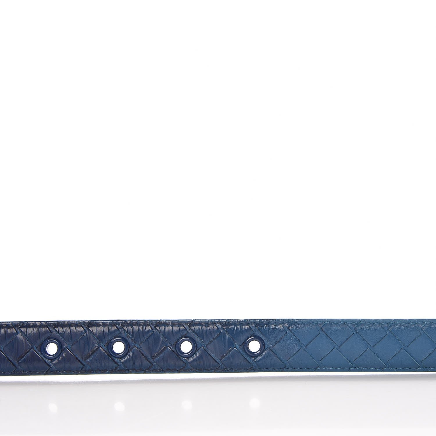 Bottega Veneta Nappa Intrecciato Belt 80 32 Blue 7 of 7