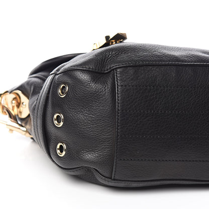 Mulberry Soft Grain Calfskin Tillie Satchel Black 8 of 10