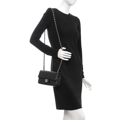 Chanel Caviar Quilted Mini Rectangular Flap Black 2 of 7
