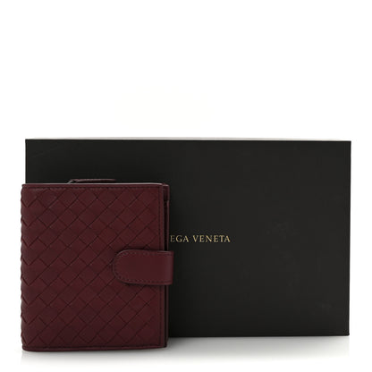 Bottega Veneta Nappa Intrecciato Mini Wallet Barolo 8 of 8