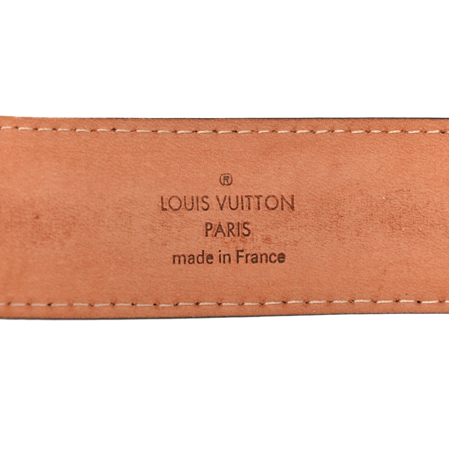 Louis Vuitton Damier Ebene 30mm Ellipse Belt 90 36 5 of 7