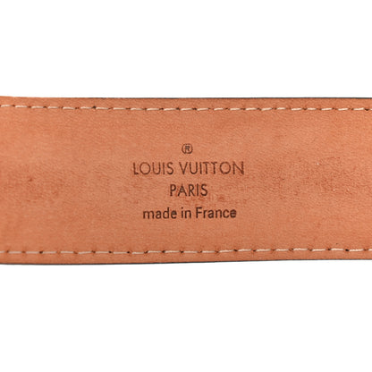 Louis Vuitton Damier Ebene 30mm Ellipse Belt 90 36 5 of 7