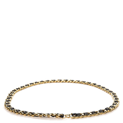 Chanel Lambskin Chain CC Belt Black Gold 1 of 4