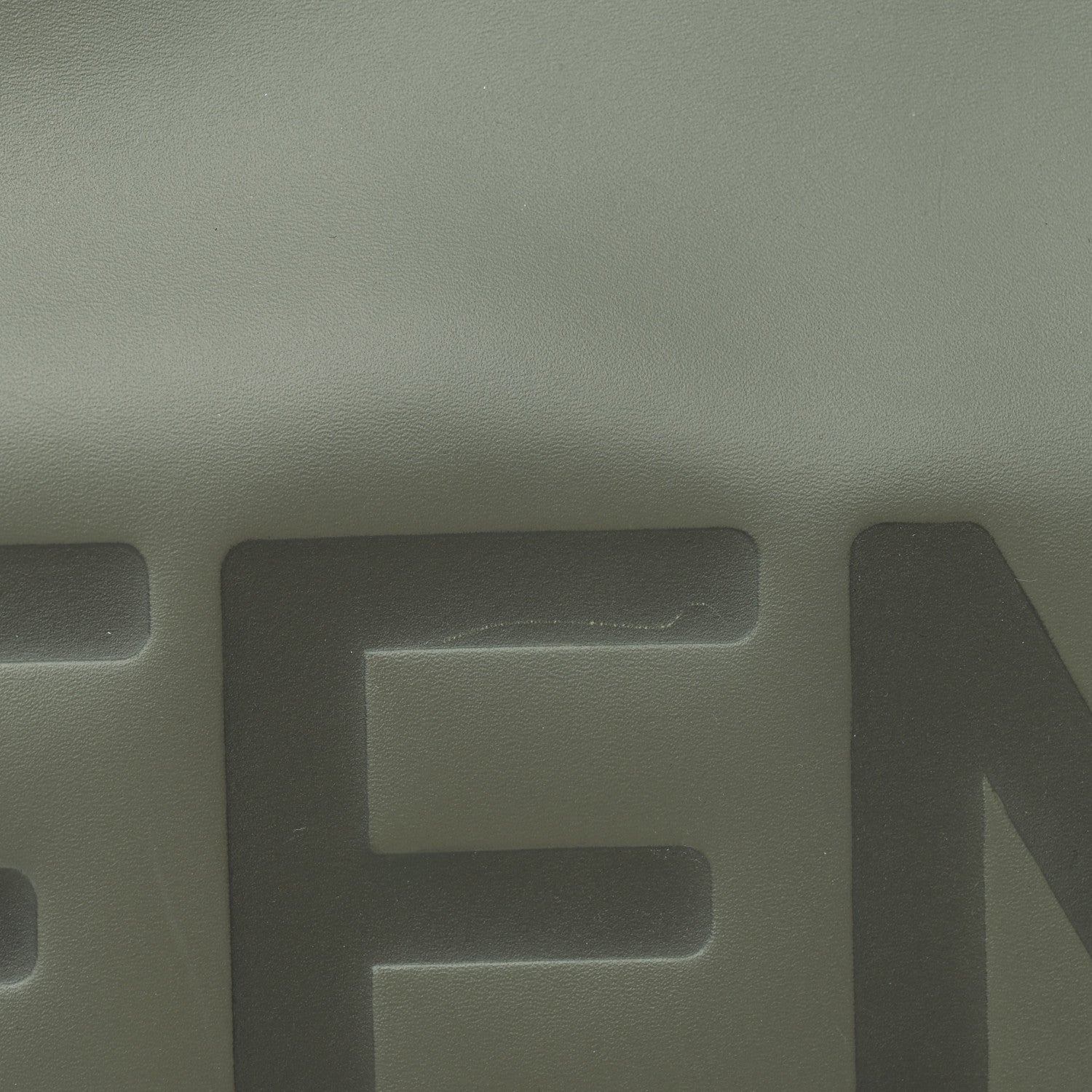Fendi Vitello King Plexiglass Logo Embossed Medium Fendi Sunshine Shopper Tote Moon 12 of 15