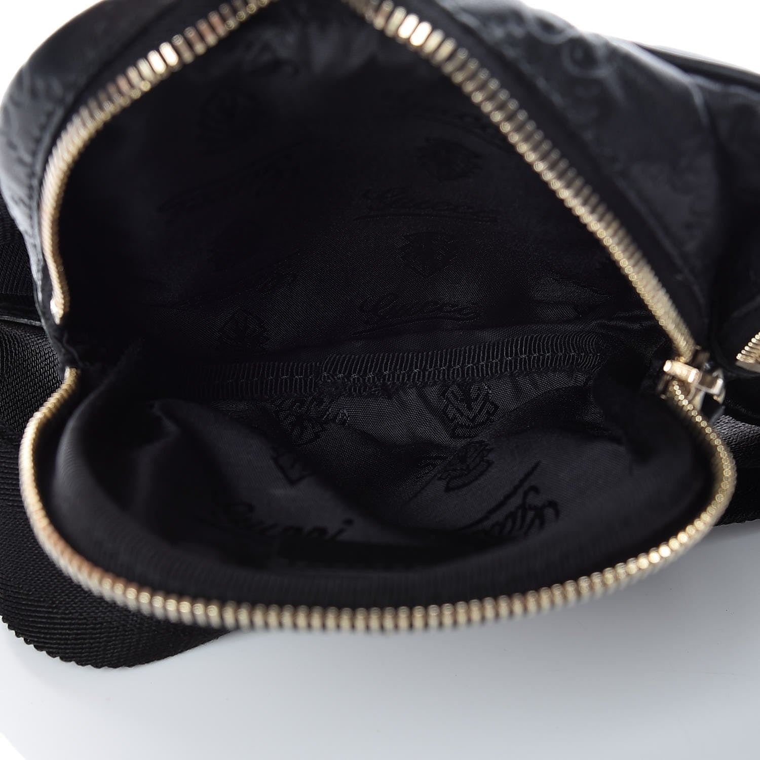 Gucci Guccissima Belt Bag Black 8 of 11