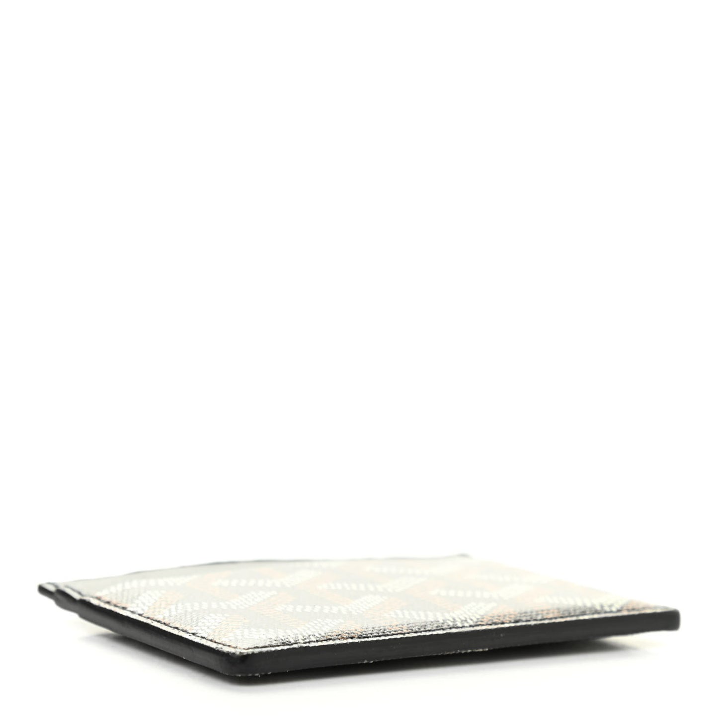 Goyardine Saint Sulpice Card Holder Black