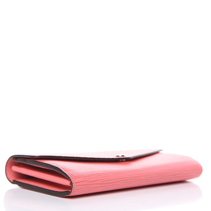Louis Vuitton Epi Sarah Wallet NM Corail 4 of 7