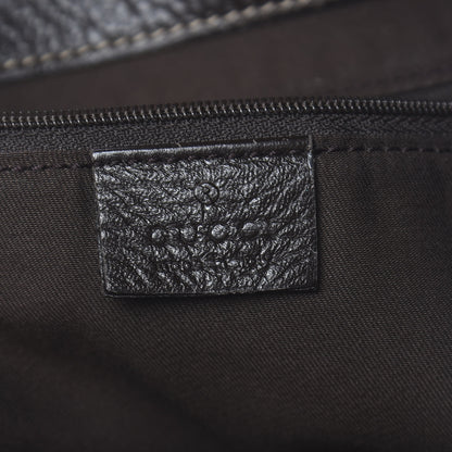 Gucci Monogram D Gold Tote Dark Brown 6 of 14